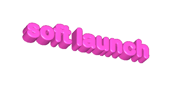 Soft Launch Sticker by anthony