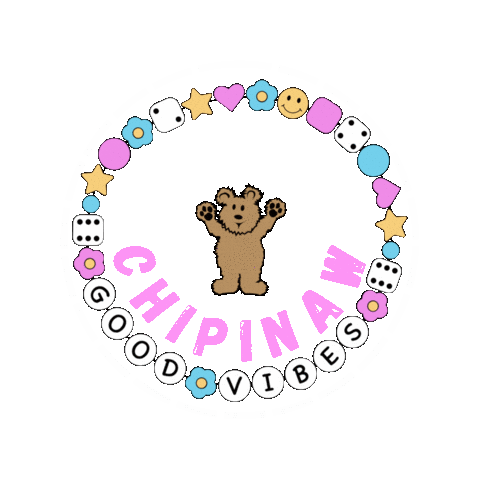 Good Vibes Sticker by Camp Chipinaw