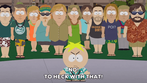 angry butters stotch GIF by South Park 