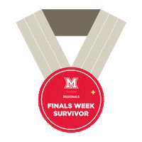 New Year Finals Sticker by Miami University Regionals