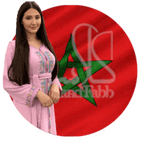 North Africa Flag Sticker by classyandfabb
