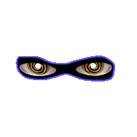 Eyes Shatter Sticker by Tasha Zima
