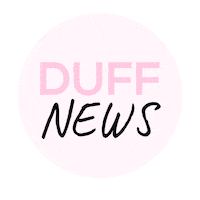 News Duff Sticker by DUFFLashes