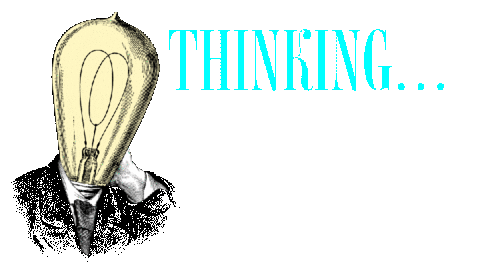 mcgrathcreative giphyupload thinking thought lightbulb Sticker