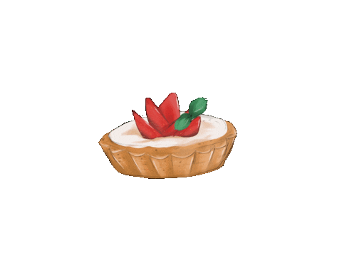 pikiping giphyupload cake strawberry pikiping Sticker