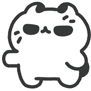 Cat Myaowl Sticker
