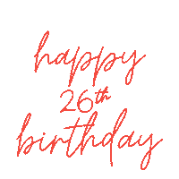 Happy Birthday Pink Sticker