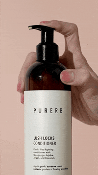 PurErb women hair girls skincare GIF