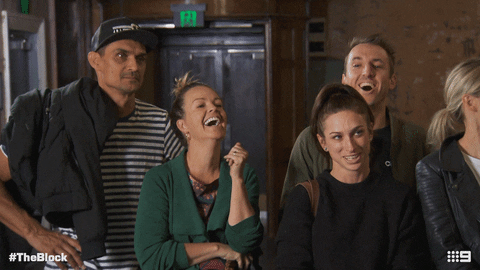 Nervous Channel 9 GIF by The Block