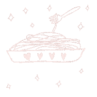 Food Love Sticker