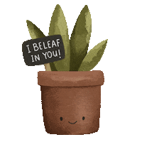 janesdoodles cute illustration design plant Sticker