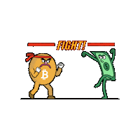 Bitcoin Meme Sticker by herecomesbitcoin