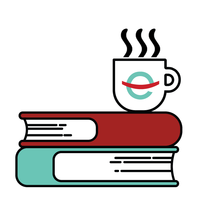 eCampus coffee laptop coffeeshop coffeemug Sticker
