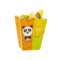 GiviItalia party birthday kids box Sticker