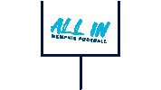 All In Football Sticker by University of Memphis