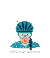 creditagricoleitalia love bike cycling passion Sticker