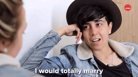 Marry Gay Pride GIF by BuzzFeed