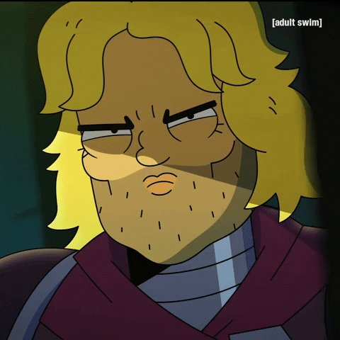 adultswim giphygifmaker eyes pretty handsome GIF