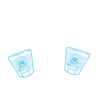 HappySoju happy fun smile drink Sticker