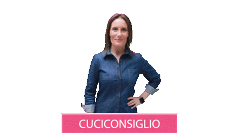 Cucito Sticker by Sara Poiese