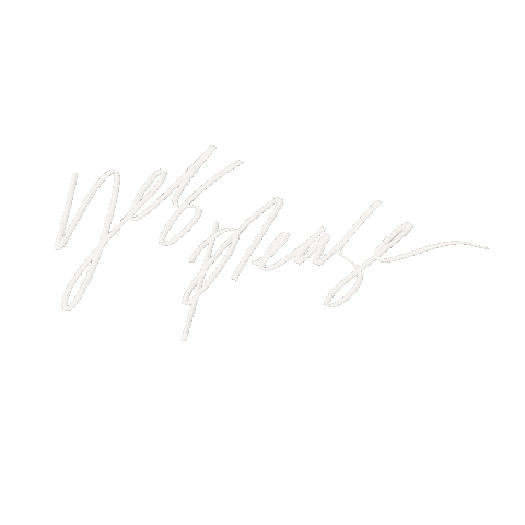 Yes Please Hand Lettering Sticker