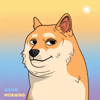Good Morning Illustration GIF by Doge Pound