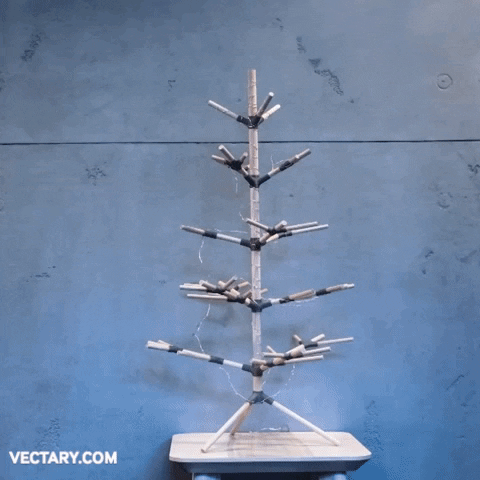 awesome merry christmas GIF by vectary