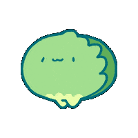 cabbbag lettuce 野菜 レタス れたち Sticker