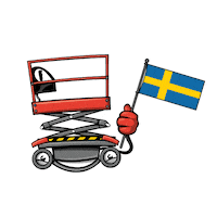 Sweden Swedish Sticker by Skyjack