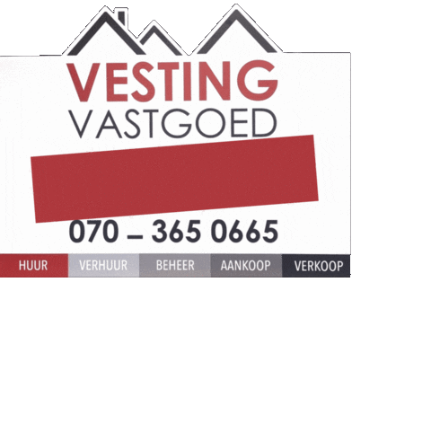 VestingVastgoed giphyupload den haag denhaag woning Sticker