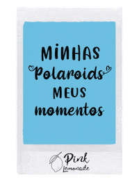lojapinklemonadecor frame foto shape polaroid Sticker