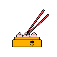 Dim Sum Art Sticker by Tripadvisor