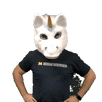 Oh No Unicorn Sticker by Center for Entrepreneurship