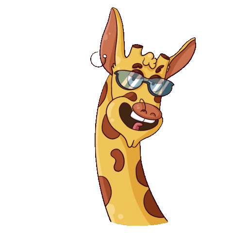 proananas_s giphyupload happy hello animals Sticker