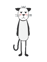 In Love Cat Sticker