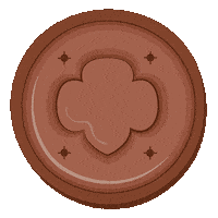 Cookie Sticker by Girl Scouts