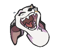 Dog Laugh Sticker
