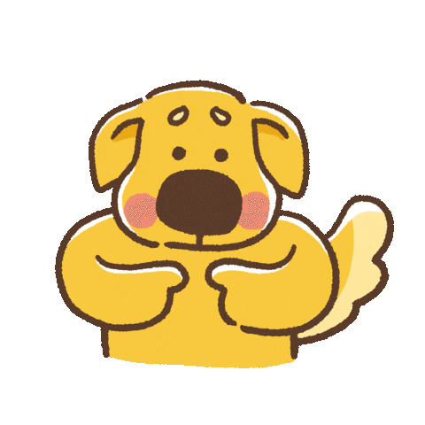 Sorry Dog Sticker