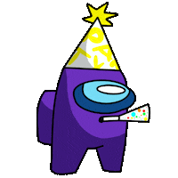 Happy Birthday Party Sticker