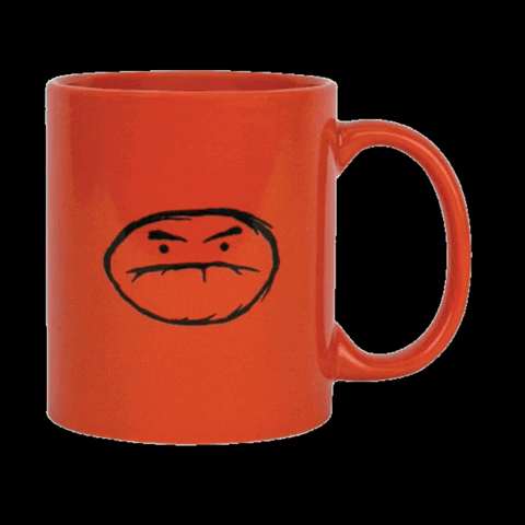 cafegrumpy giphygifmaker coffee wake up mug GIF