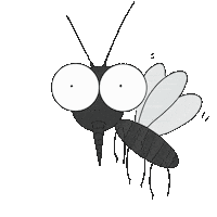 Insect Mosquito Sticker