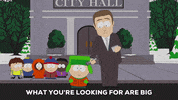 stan marsh interview GIF by South Park 