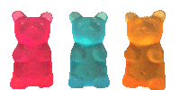 Gummy Bears Candy Sticker by Meta