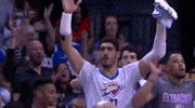 excited oklahoma city thunder GIF by NBA