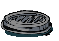 Look Hole Sticker