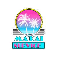 Sup Makai Sticker by Ma'Kai  Paddlesurf