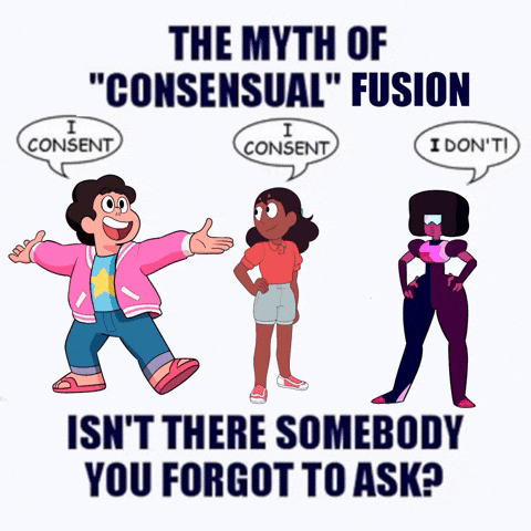 bginga giphyupload steven universe su the myth of consensual fusion GIF