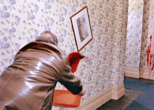 stanley kubrick blood GIF by Maudit