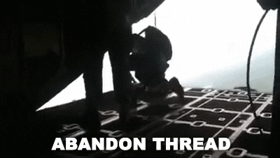 abandon thread GIF by Testing 1, 2, 3