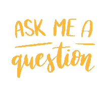 fuelledbyjoy question ask me askme fuelledbyjoy Sticker